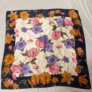 Oscar de la Renta Vintage Silk Scarf